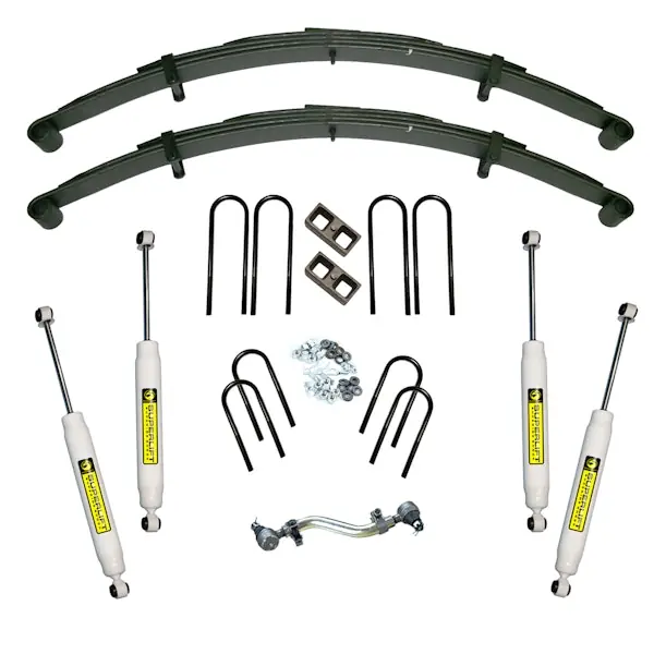 Free Returns Superlift K462 5.5" Lift Kit - 73-87 GM 1 Ton PU - Small Block Eng - Rr Block Kit w/ SL Shocks