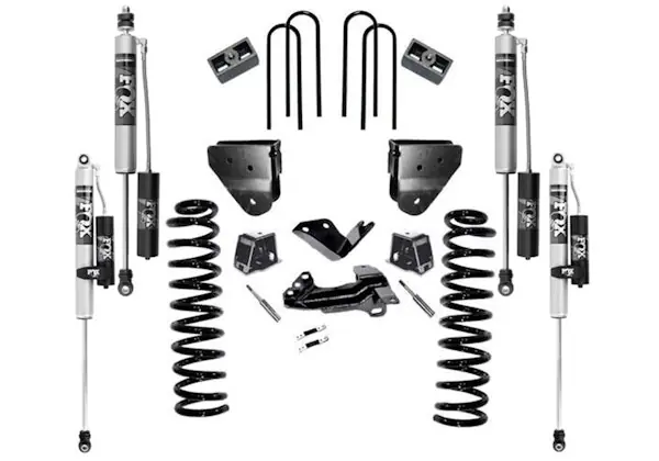 Superlift K796FX 4" Lift Kit w/ FOX 2.0 Res Shocks-05-07 F2/350 4WD Dsl w/o4LinkArms w/oRdsArms Express Delivery