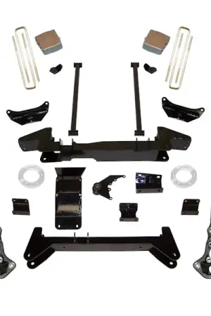 Worldwide Shipping Superlift K860 6" Lift Kit - 01-10 Silv/Sierra 2500HD/3500HD 4WD - Knuckle Kit w/ SL Shocks