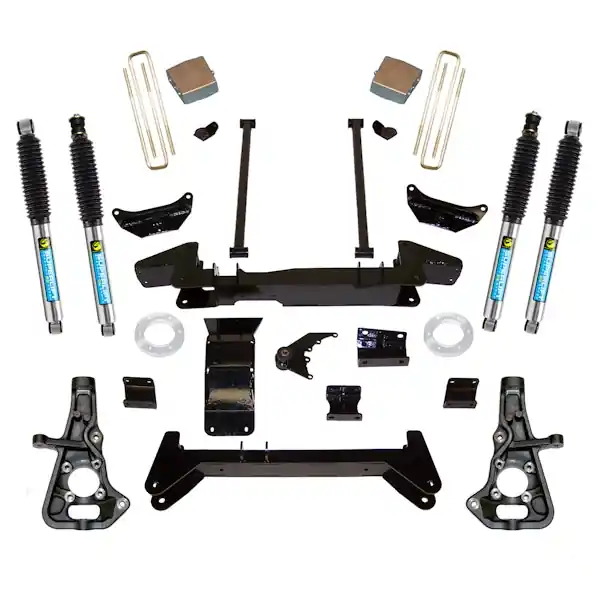 Superlift K861B 6" Lift Kit - 99-10 Silv/Sierra 2500LD/01-06 1500HD - Knuckle Kit w/ Bil Shocks Must Have