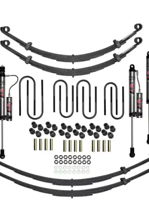 Weekend Sale Skyjacker S271WK-X 2 in. Suspension Lift Kit With ADX 2.0 Remote Reservoir Aluminum Monotube Shocks