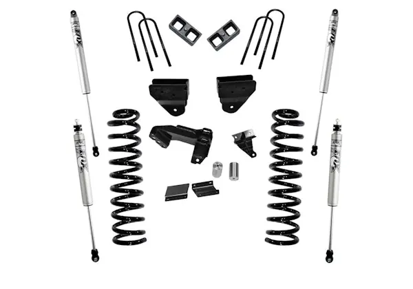 Instant Buy Superlift K876F 4" Lift Kit w/ FOX Shocks - 11-16 F250/350 4WD Dsl w/o 4Link Arms w/o RadiusArms