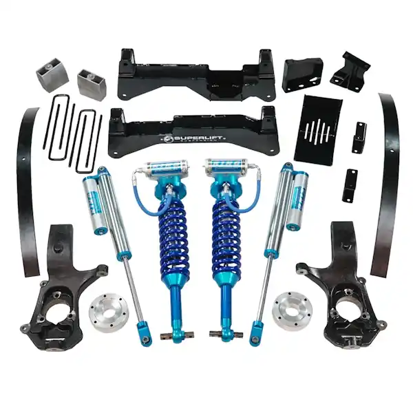 Special Discount Superlift K908KG 8" Lift Kit-14-18(19OldBody)GM1500 4WDw/OE Al or SS Ctrl Arms/KingClvr/Res RrShk