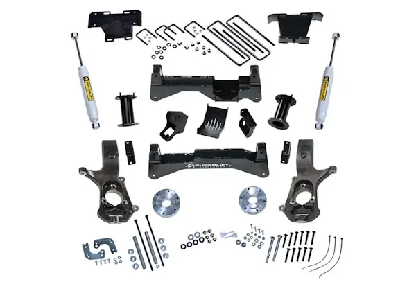 Trusted Brand Superlift K899 8" Lift Kit-14-18 (19 Old Body) GM 1500 4WD w/OE Al or SS Ctrl Arms w/SL Rr Shks