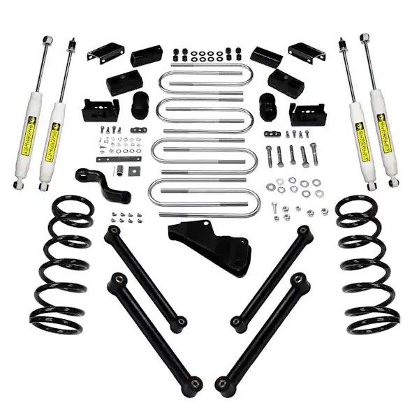 Affordable Superlift K967 6" Lift Kit - 10-13 Ram 2500/10-12 3500 4WD - Diesel - w/ SL Shocks