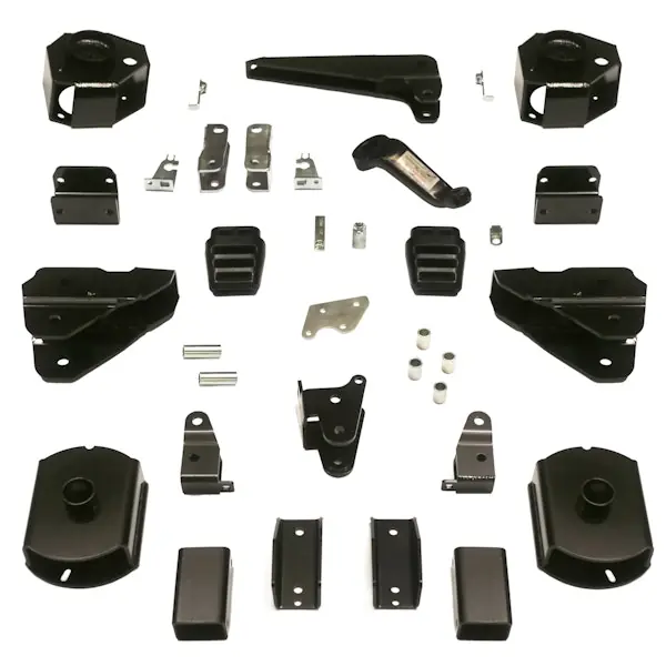 Same Day Shipping Superlift K970 4" Coil Spacer Lift Kit - 14-18 Ram 2500 4WD - w/ Shocks Brackets