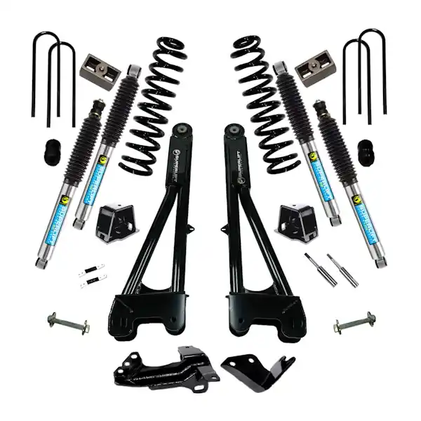 Superlift K975B 4" Lift Kit - 05-07 F250/F350 4WD - Dsl w/ Replacement Radius Arms w/ Bil Shocks Buy Online