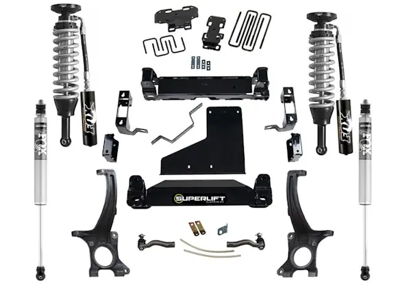 Weekend Sale Superlift K962FX 6" Lift Kit w/ FOX Coilovers & Rear Shocks - 07-21 Tundra 4WD
