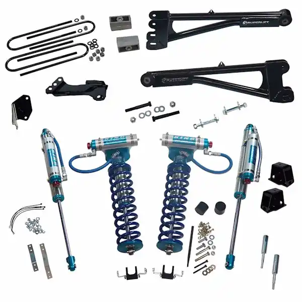 Cheap Superlift K975KG 4" Lift Kit-05-07 F250/F350 4WD w Rep Radius Arms/King Clvrs/King Rr Shocks