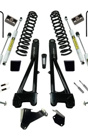 Worldwide Shipping Superlift K977 6" Lift Kit - 05-07 F250/F350 4WD - Dsl w/ Replacement Radius Arms w/ SL Shocks