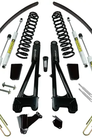 Clearance Superlift K979 8" Lift Kit - 05-07 F250/F350 4WD - Dsl w/ Replacement Radius Arms w/ SL Shocks