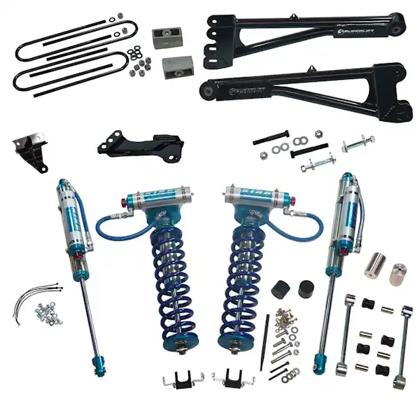 Super Sale Superlift K981KG 4" Lift Kit-08-10 F250/F350 4WD w Rep Radius Arms/King Clvrs/King Rr Shocks