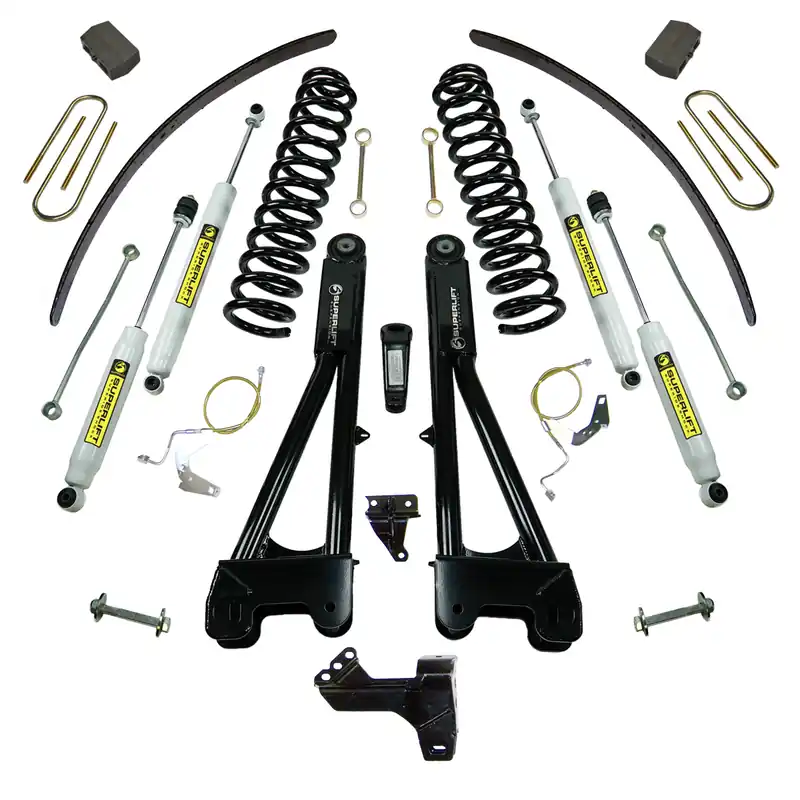 Free Delivery Superlift K983 6" Lift Kit - 08-10 F250/F350 4WD - Dsl w/ Replacement Radius Arms w/ SL Shocks