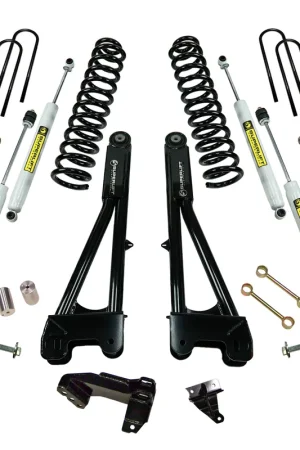 Superlift K981 4" Lift Kit - 08-10 F250/F350 4WD - Dsl w/ Replacement Radius Arms w/ SL Shocks Budget