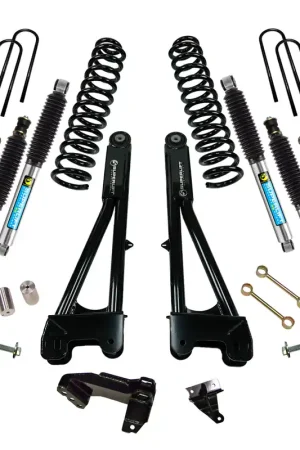 Superlift K981B 4" Lift Kit - 08-10 F250/F350 4WD - Dsl w/ Replacement Radius Arms w/ Bil Shocks Luxury