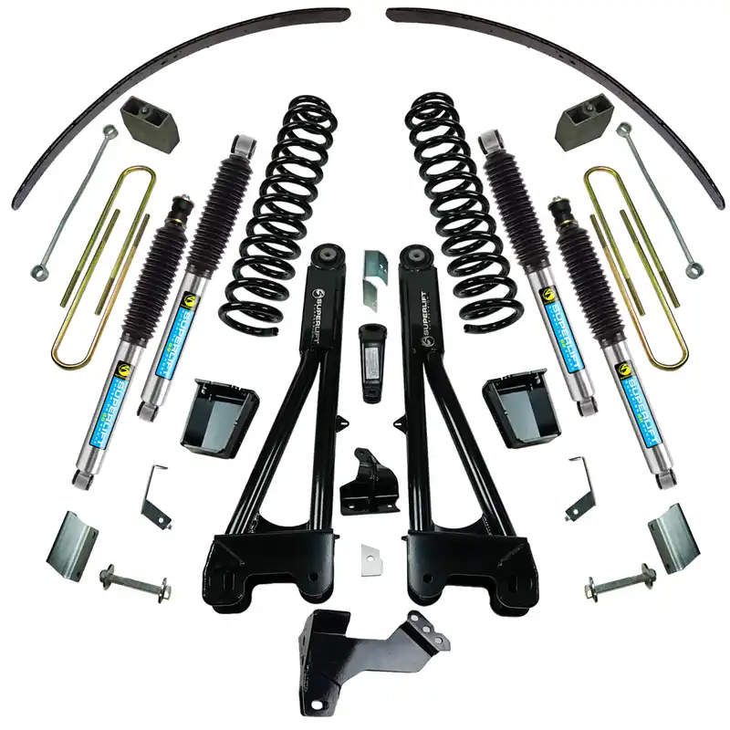 Superlift K991B 8" Lift Kit - 11-16 F250/F350 4WD - Dsl w/ Replacement Radius Arms w/ Bil Shocks Top Pick