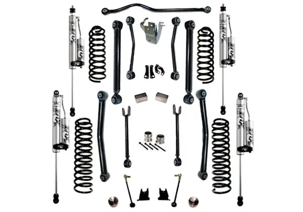 Superlift K996FX 4" Lift Kit w/ Fox 2.0 Res Shocks - 07-18 Wrangler JK - 2Dr w/ Reflex Ctrl Arms Mega Sale