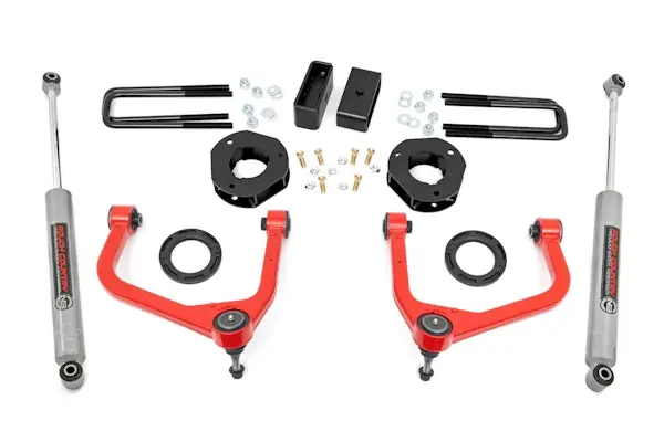 Rough Country 22630RED 3.5 Inch Lift Kit Free Shipping