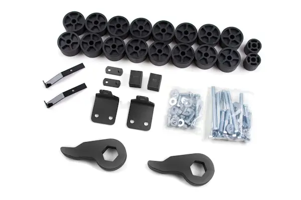 Secure Checkout Zone Offroad Products ZONC1353 03-05 GM 1500 3.5in Combo Kit