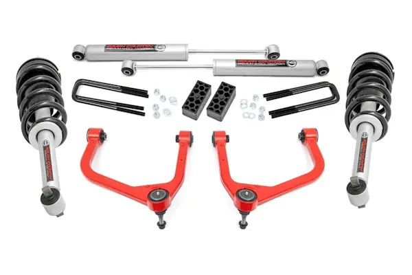Rough Country 29532RED 3.5 Inch Lift Kit Bargain