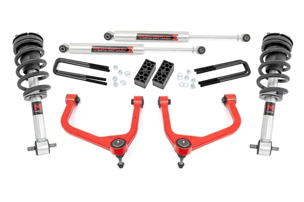 Rough Country 29540RED 3.5 Inch Lift Kit Deal
