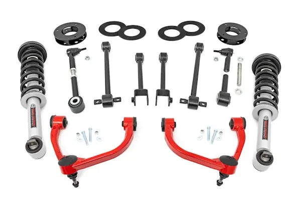 Clearance Rough Country 40231RED 3 Inch Lift Kit