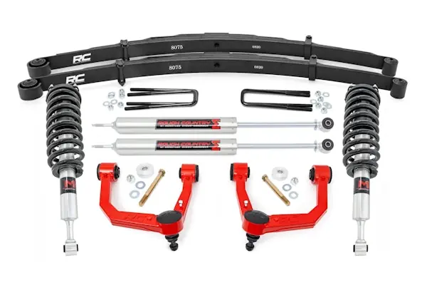 Rough Country 74241RED 3.5 Inch Lift Kit Secure Checkout