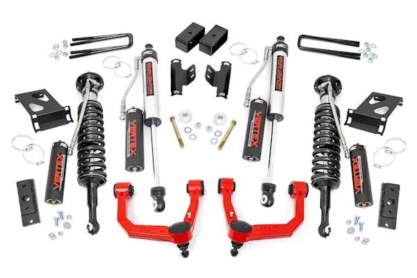 Rough Country 74250RED 3.5 Inch Lift Kit Mega Sale