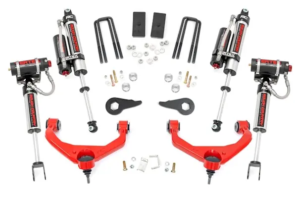 Rough Country 97550RED 3.5 Inch Lift Kit Top Pick