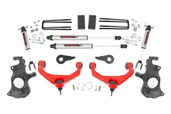 Rough Country 97670RED 3.5 Inch Knuckle Lift Kit One Day Deal