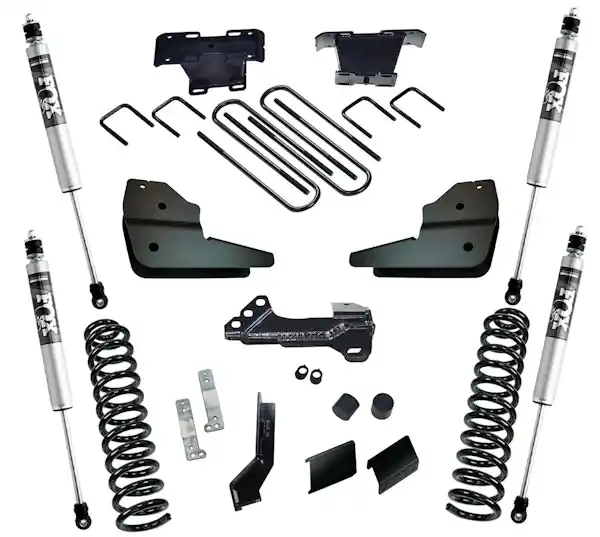 Today Only Superlift K1028F 4" Lift Kit - 23-25 F250/350 4WD w/ Diesel Engine - w/ Fox 2.0 Shocks