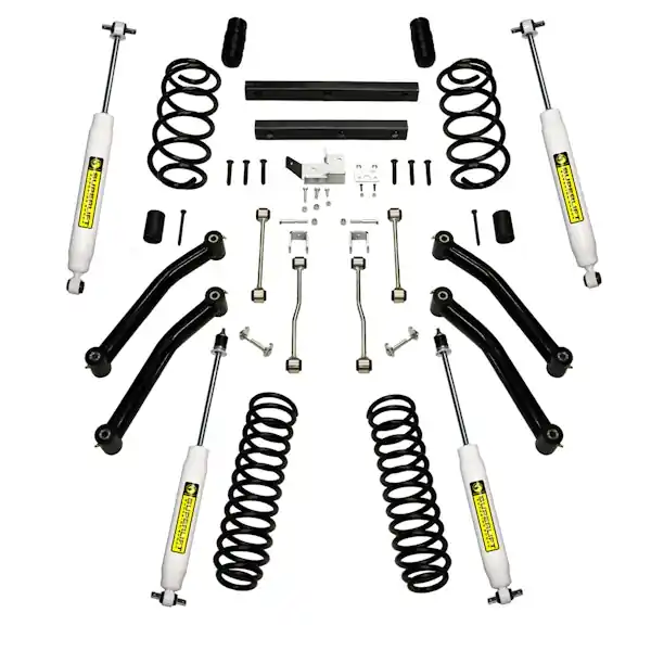 Direct From Manufacturer Superlift K843 4" Lift Kit - 03-06 Wrangler TJ - w/ SL Shocks