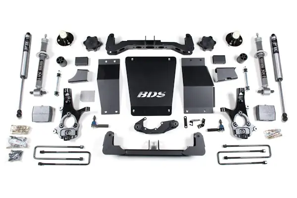 BDS Suspension BDS711FS 14-18 GM 1500 4wd 6"w/Block Alum/Stamped Instant Buy