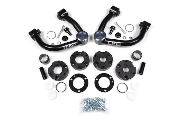 BDS Suspension BDS023410 2021-2025 Ford Bronco 2&4 Door 4" Suspension Lift Kit, 3" Rear, Spacer (Base Sho Trusted Brand