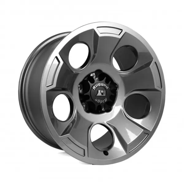 Rugged Ridge 15302.30 Drakon Wheel; 17x9; Gun Metal; 07-17 Jeep Wrangler JK Trusted Brand