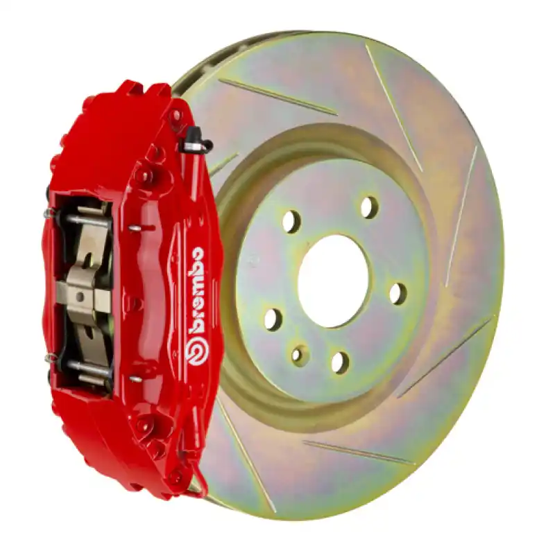 Popular Brembo 12-16 FR-S Front GT BBK 4 Piston Cast 2pc 326 x30 1pc Rotor Slotted Type1-Red