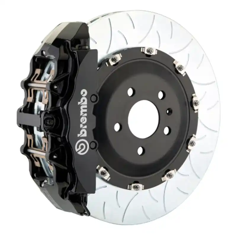 Brembo 18+ Wrangler/20+ Gladiator Front GT BBK 6 Pist Cast 2pc 380x34 2pc Rotor Slotted Type3-Black Wholesale
