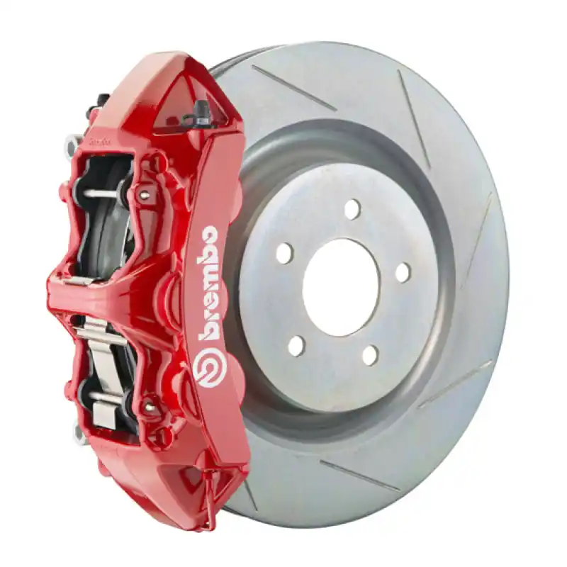 Money Back Guarantee Brembo 16+ Camaro LS/LT SS Front GT BBK 6 Piston Cast 355x32 1pc Rotor Slotted Type1-Red