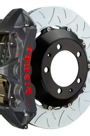 Affordable Brembo 09-11 997.2 C4 (Excl PCCB) Fr GTS BBK 6Pis Cast 380x32 2pc Rotor Slotted Type3-Black HA