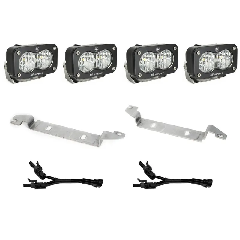 Baja Designs 2024-On Toyota Tacoma S2 Sport Dual Fog Pocket Light Kit Editor’s Pick