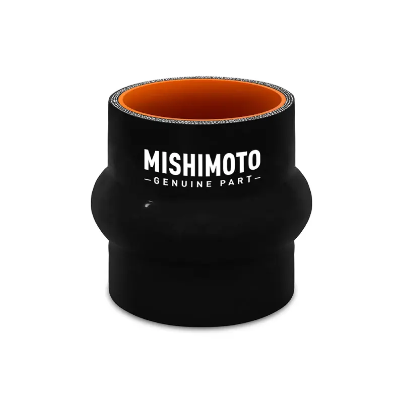 Hassle-Free Returns Mishimoto 4in. Hump Hose Silicone Coupler - Black