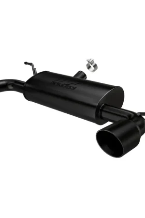 Warranty Included MagnaFlow 07-17 Jeep Wrangler JK 3.8/3.6L Dual Split Rear Exit Black Axle-Back Exhaust