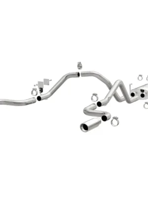 Wholesale MagnaFlow 14 Toyota Tundra V8 4.6L/5.7L Stainless Cat Back Exhaust Dual Split Rear Exit
