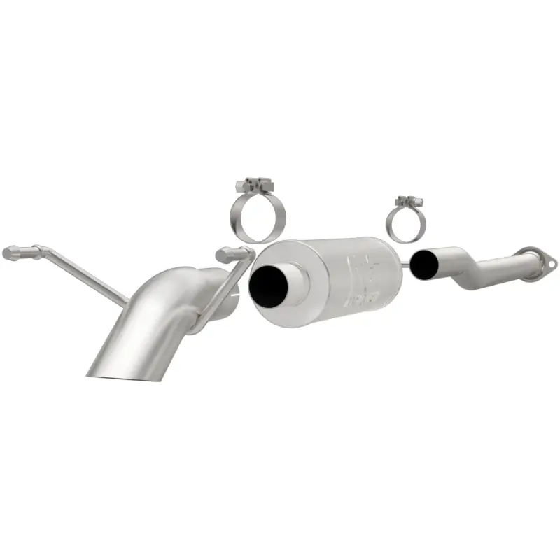 MagnaFlow 13-14 Toyota Tacoma V6 4.0L Turn Down in Front of Rear Tire SS Catback Perf Exhaust Authentic