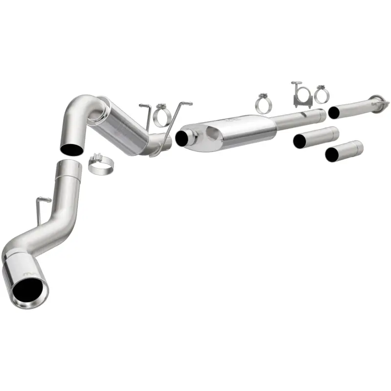 Best Price MagnaFlow Stainless Cat-Back Exhaust 2015 Chevy Silverado 2500HD 6.0L P/S Rear Exit 5in