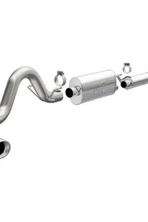 Affordable MagnaFlow 2016+ Toyota Tacoma 2.7L 3in Single Passenger Side Rear Exit Cat-Back Exhaust