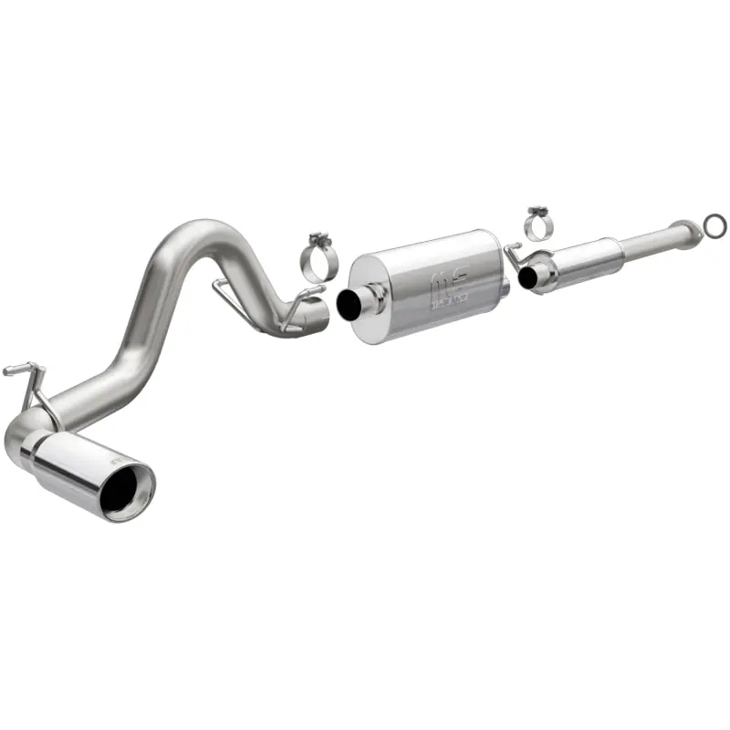 Affordable MagnaFlow 2016+ Toyota Tacoma 2.7L 3in Single Passenger Side Rear Exit Cat-Back Exhaust