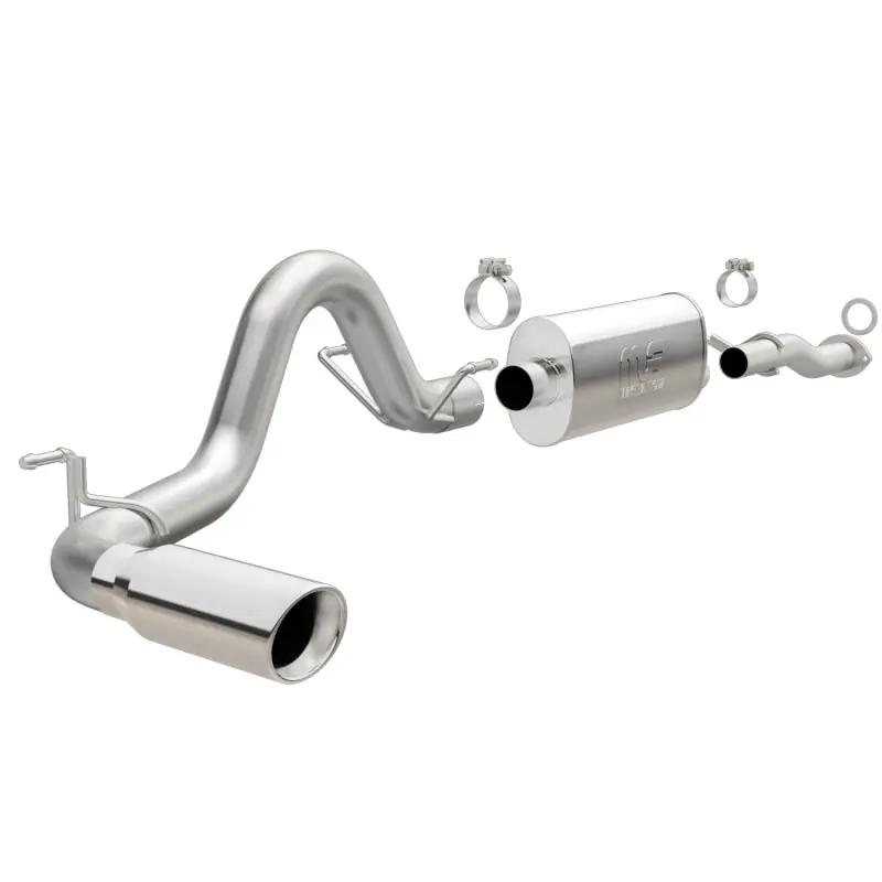 MagnaFlow Cat-Back 2016 Toyota Tacoma 3.5L V6 SS 3in Single Pass Side Exit Rear 4in Tip Deal