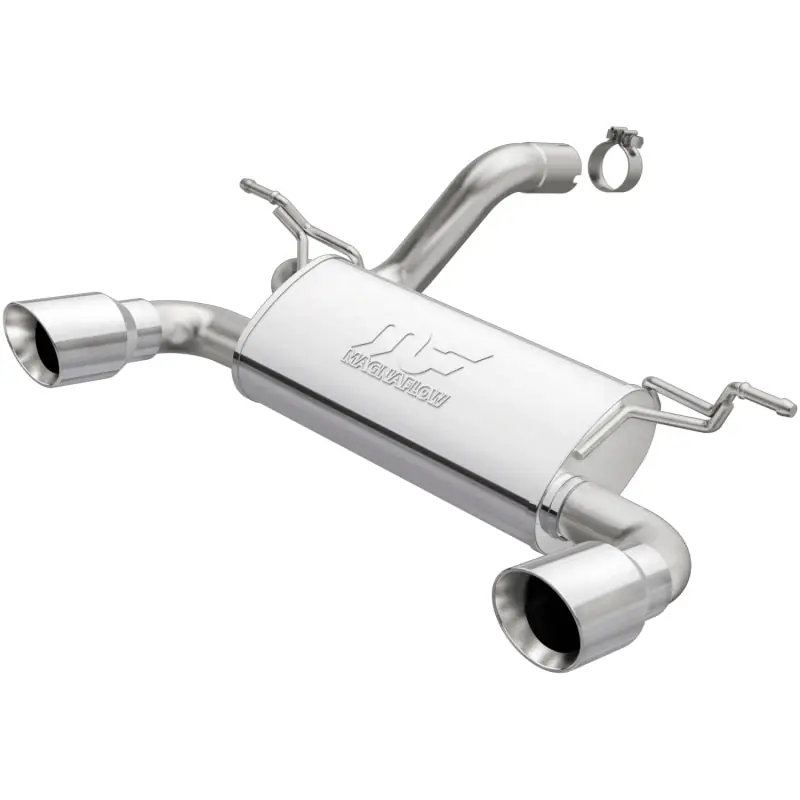 Limited Edition MagnaFlow 2018+ Jeep Wrangler 3.6L Dual Polished Tip Axle-Back Exhaust