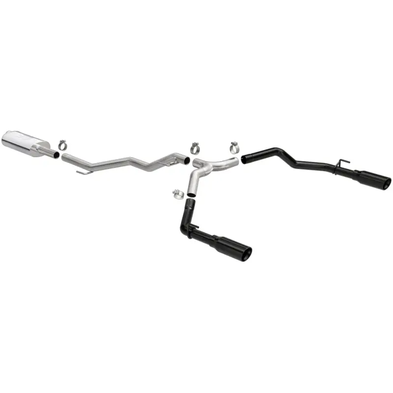 MagnaFlow 2020 Jeep Gladiator 3in Street Series Dual Split Exit SS Cat-Back Exhaust w/Black Tips Limited Edition
